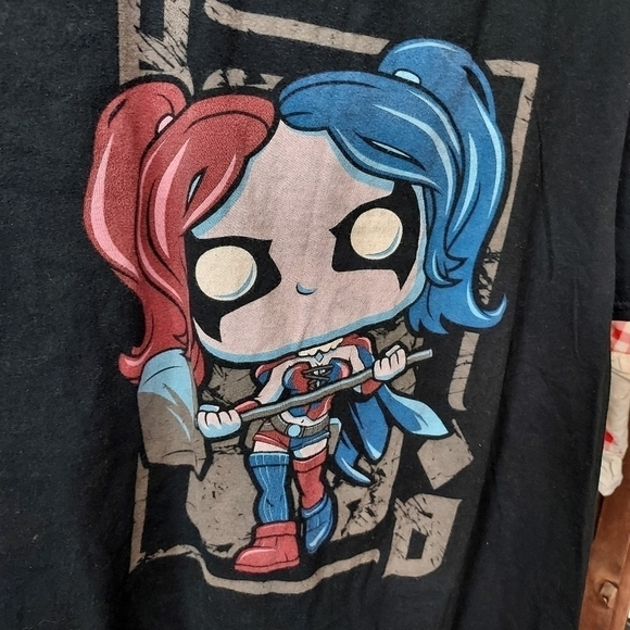 Pop s/s tshirt Harley Quinn  100% cotton - Picture 3 of 5